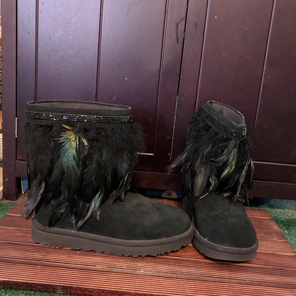 Feathery Ugg Boots